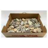 NATIVE AMERICAN IMPLEMENTS COLLECTION BOX FULL