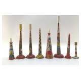 8 - VTG NEW YEARS EVE HORN NOISE MAKERS