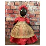 VTG FOLK ART AFRICAN AMERICAN MAMMY  DOLL