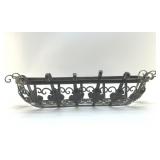 ANTIQUE WROUGHT IRON WINDOW BOX