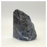 LARGE HALF POLISHED SODALITE MINERAL SPECIMEN