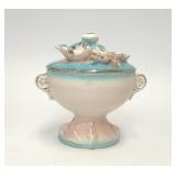 1950s BETSON CERAMIC COVERED CANDY DISH