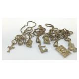 BLING JEWELRY ON HEAVY CHAINS