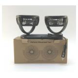 VEHICLE MOUNTED DOUBLE FAN