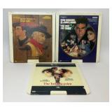3 RCA CED VIDEODISCS MOVIES WESTERN SPY DANCE