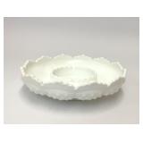 VTG FENTON HOBNAIL MILK GLASS ASHTRAY