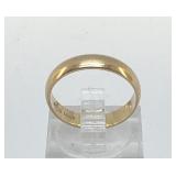 14KP YELLOW GOLD WEDDING RING