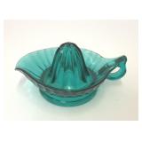 VTG JEANETTE GLASS ULTRAMARINE JUICER