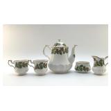 ROSINA YULE TIDE ENGLISH TEA SET