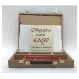 ART CASE WITH CALLIGRAPHY PENS AND WORKBOOK