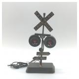 RR CROSSING WORKING LIGHTS MODEL TRAIN