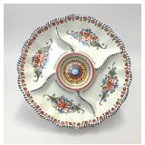 HANDPAINTED CERAMIC SERVING PLATTER TAPAS SPAIN