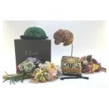 ANTIQUE HATS AND FLOWER COLLECTION