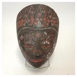 VTG HANDPAINTED FOLK ART JAVANESE MASK