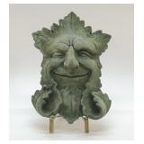 SMILING LEAF FACE GARDEN PLAQUE