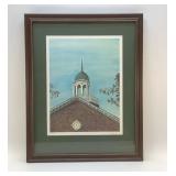 ELON UNIVERSITY LIMITED EDITION FRAMED PRINT