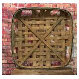VTG PRIMITIVE LARGE TOBACCO BASKET DANVILLE VA