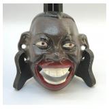 BLACK AMERICANA CAST IRON BOTTLE OPENER