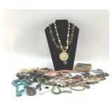 ASSORTED COSTUME JEWELRY