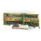 VTG JOLLY LIGHTS FOR CHRISTMAS, BUBBLE LIGHTS