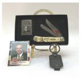 CASE XX ZIPPO MARK PAUP TEARDROP KNIFE & LIGHTER