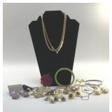 COSTUME JEWELRY ASSORTMENT CAMEOS