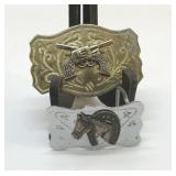 WESTERN STYLE BELT BUCKLES