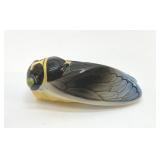 FRENCH METALLICA LUIS SICARD CICADA WALL POCKET