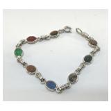 925 SILVER SCARAB BRACELET