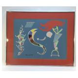 WASSILY KADINSKY "THE ARROWï¿½ FRAMED LITHOGRAPH