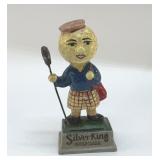 CAST IRON SILVER KING GOLF BALL ADVERTISEMENT