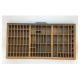 ANTIQUE PRINTERS DRAWER