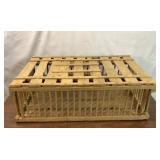 35 x 24 x 11" vintage chicken crate
