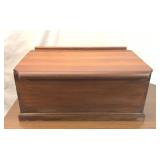 Vintage waterfall top chest / trunk