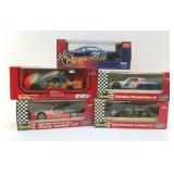 5 NASCAR DIECAST 1/24 SCALE SEALED