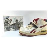 RICHARD PETTY AUTOGRAPHED PHOTO & REEBOK SNEAKERS