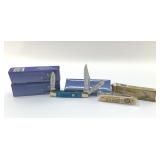 4 MASONIC POCKET KNIVES