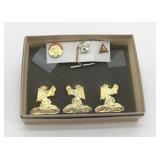 407 SUPPORT BATTALION MILITARY PINS, MOOSE LODGE
