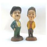 1970ï¿½s ESCO LAUREL & HARDY CHALK STATUES