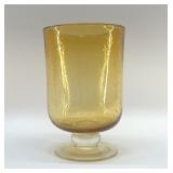 ZAZZY GOBLET VASE BUBBLE GLASS
