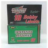 2 NASCAR INTERSTATE BATTERIES, BOBBY LABONTE