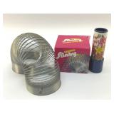 ORIGINAL SLINKY IN THE BOX, KALEIDOSCOPE 4"
