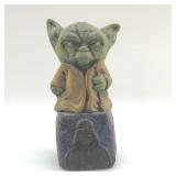 YODA CONCRETE LAWN ORNAMENT 1980