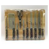 10 PIECE GOURMET KITCHEN CUTLERY SET