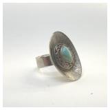 .925 SILVER TURQUOISE SOUTHWEST RING