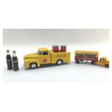 DIECAST COCA-COLA DELIVERY TRUCKS