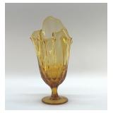 1962 FENTON COLONIAL HANDKERCHIEF SWUNG VASE