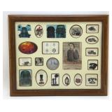 FRAMED TELEPHONE PHOTOS AND HISTORY