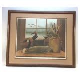 STEVE MARKS FRAMED DECOY PRINT