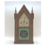 VICTORIAN GILBERT STEEPLE CLOCK